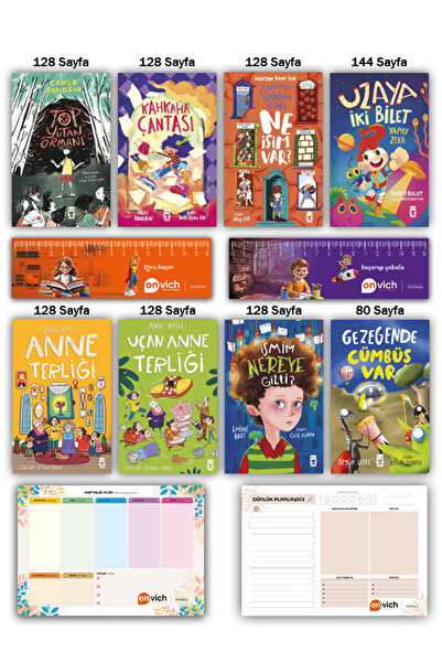 Timaş Çocuk 3. ve 4. Sınıf Hikaye Okuma Seti 8 Kitap - Anne Terliği - Top Yut...