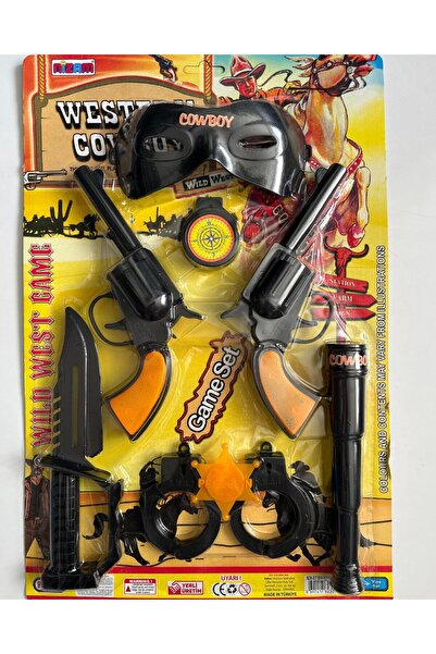 mavi su dünyası Büyük Kovboy Seti 7 Parçalık Set