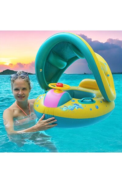 OEM Plutitoare gonflabile pentru bebelusi cu baldachin detasabil,flotator cu ...