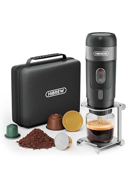 HIBREW H4A 3-in-1 DC12V Car Coffee Maker, Espresso Machine for Nespresso, Dol...