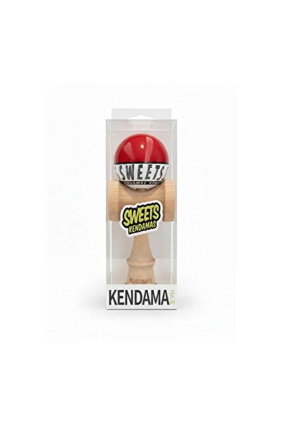 Sweet Kendama Kendama Starter Sweets, formă Amped, Lipicioasa, roșu, 8 ani+