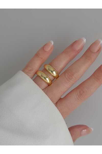 Bubbleatelier Venty Gold Ring Adjustable