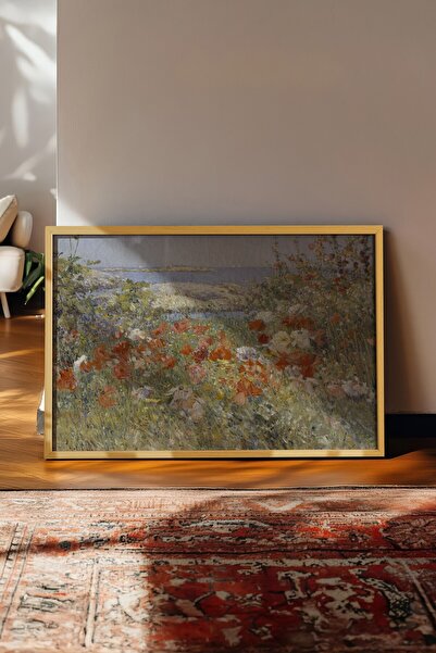 Postifull Vintage Tablo, Bej Çerçeveli Poster, Vintage Duvar Dekoru