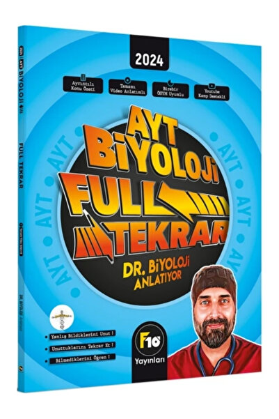 Analiz Yayınları F10 Yayınları Dr. Biyoloji AYT Biyoloji Full Tekrar Video De...