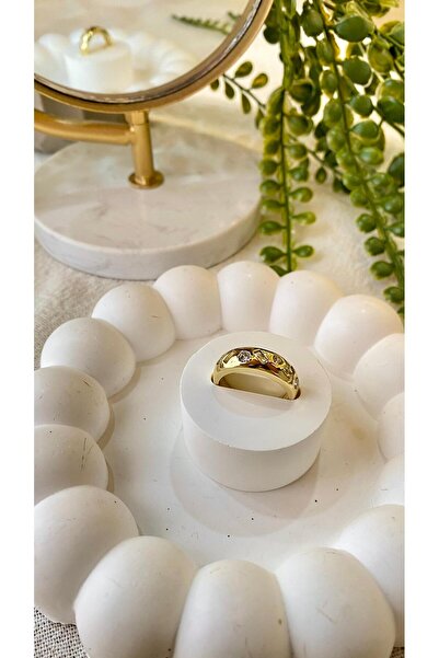XP XUPİNG VIP 14K Xuping Taşlı Bombe Model gold Yüzük