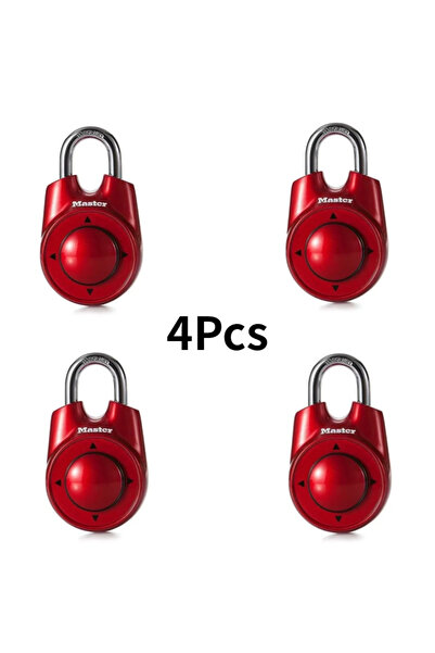 Choice1 4 Master Lk 1500ID Portable Padlk Escape Room Gym School Club Cabinet...