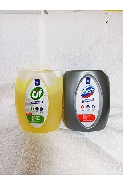 Cif ELDE BULAŞIK 5 lt. ve ÇAMAŞIR SUYU 5 lt