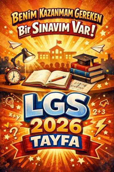 Özel Öğrenci Yayınları 2026 Tayfa Poster ve Ünlüler Karması 8. Sınıf Lgs 1. D...