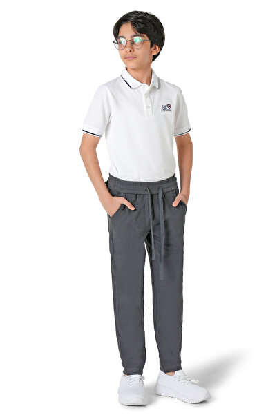 SilverStone بنطلون يومي كاجوال مريح ارجل واسعة خصر مطاطي