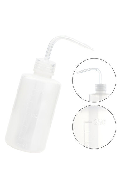 Venalisa 3 Adet Plastik 250 ml Kirpik Yıkama Şişesi - Şeffaf