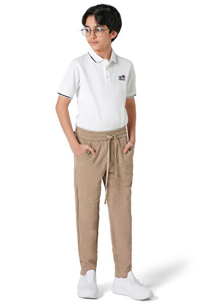 SilverStone بنطلون يومي كاجوال مريح ارجل واسعة خصر مطاطي