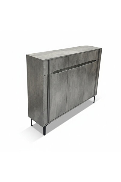 Generic Jumbo 2-Door Shoe Cabinet - Extra Storage & Depth (120x40x95 cm)