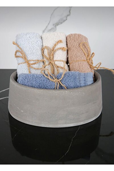 kzygroup Towel Holder with Marble Pattern, Bathroom Organizer