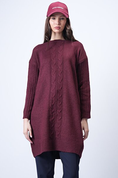 VAGGON طاقم الرقبة سترة تريكو