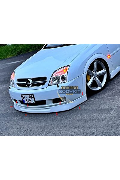 ANKARA BODYKİT VECTRA C ÖN TAMPON EKİ - BOYASIZ - FİBERGLASS