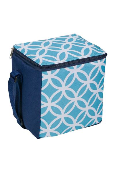 OEM Geanta Izoterma Albastra Turcoaz Modele Albe 19x15x20cm - 6lt