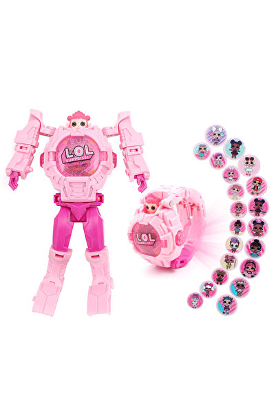 Choice LOL-1 Disney Spider-Man Deformation Kids Projection Watch Marvel Super...