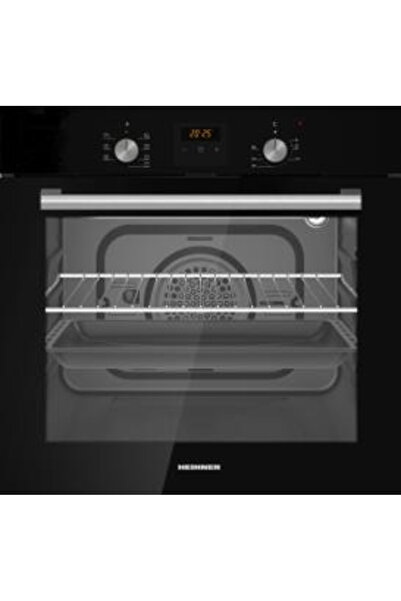 Heinner HBO-S568LDTGC-BK BUILT-IN OVEN, MULTIFUNCTIONAL, 56 L, 8 FUNCTIONS, C...