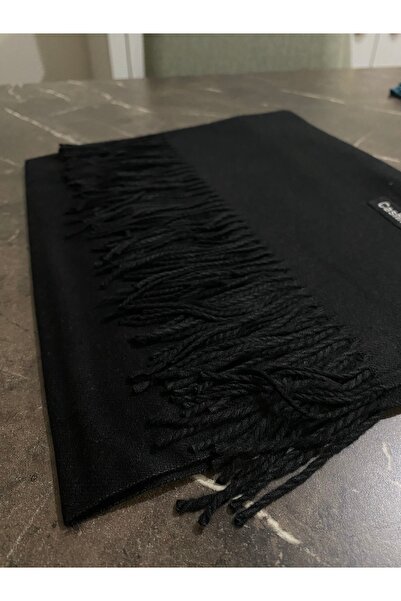 Tosbics Store Black Cashmere Shawl
