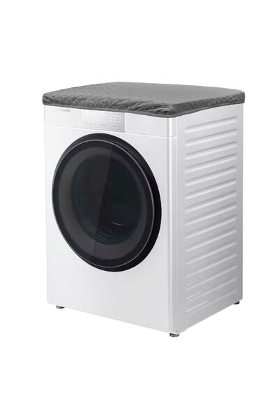 OEM Grey Quilted Elastic Washing Machine Cover 60x60cm
