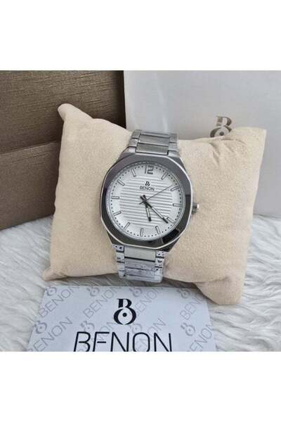 benon Pineon Men's Stainless Steel Waterproof Watch