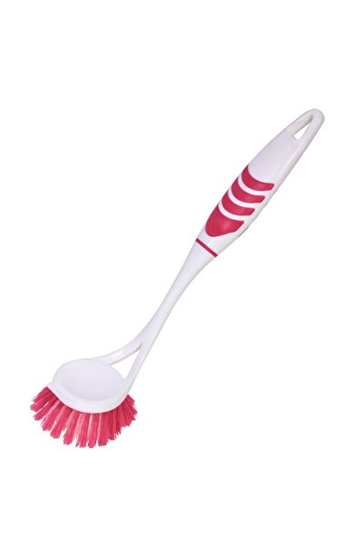 OEM Red Plastic Dish Brush 27cm