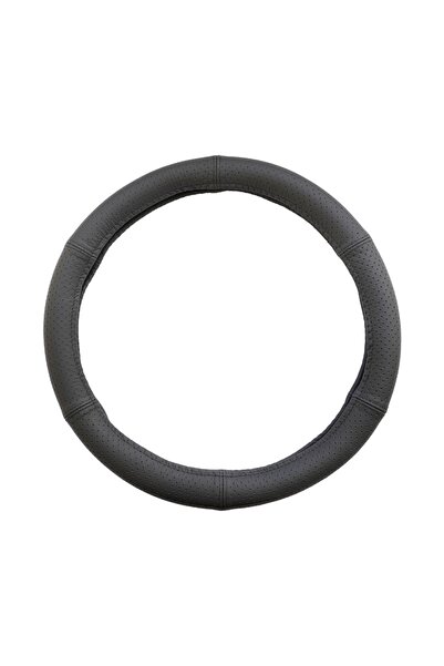 Umbrella Husa Volan Piele Naturala Perforata Negru 35-37 Cm