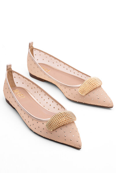 MARY Дамски вечерни обувки с плоска подметка