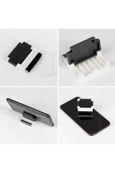 OEM Suport Telefon Mobil cu Perie de Curatat 5x5cm