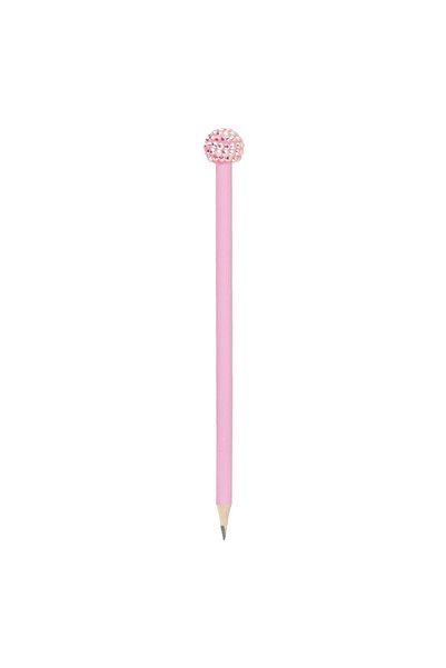 OEM Fancy Pink Pencil with Rhinestones