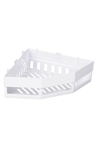 OEM Bathroom Corner Shelf White 27x19x6cm