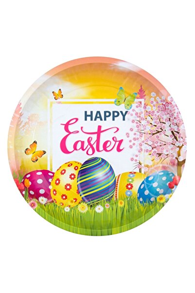 OEM Farfurie Decorativa Metalica Model Migdal Ou de Paste 26cm