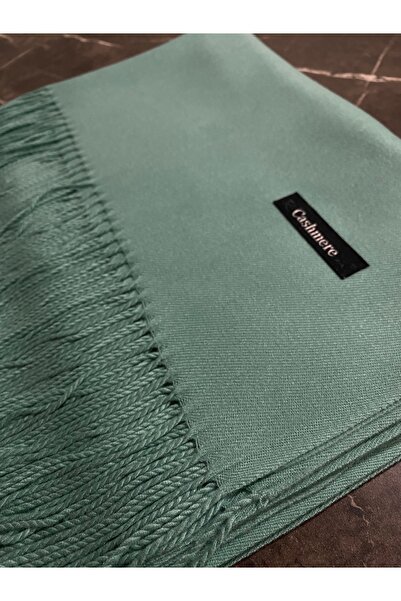 Tosbics Store Water Green Cashmere Shawl