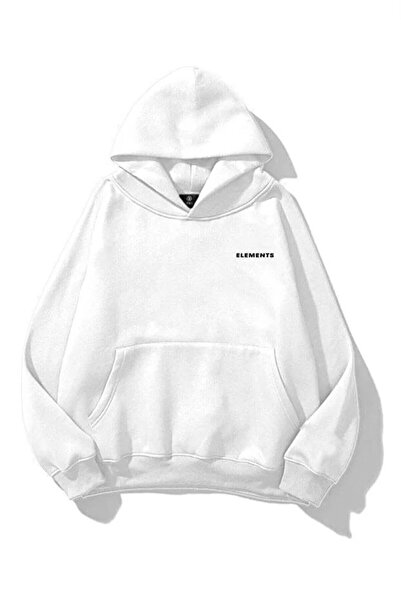 DİVİN Men's Printed Lllll Sweatshirt 3-Thread Quality Fabric Oversized Cut