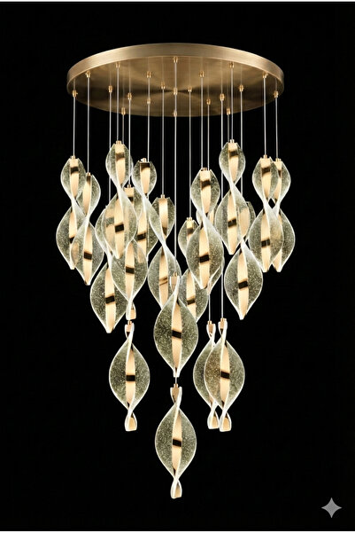 Akgül Mars 20'li Gold Avize