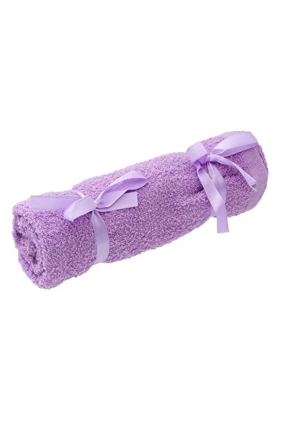 OEM Lilac Cotton Girl's Towel 50x70cm