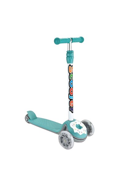 OEM 3D Donut Scooter Light Green with LED Wheels
