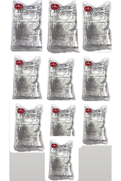 Optinell ağız burun temızleme suyu izotonık (% 0,09) 500ml 10 LU PAKET