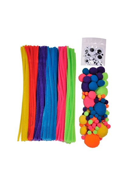 OEM Creative Set Plush Pompom Wire - 300pcs