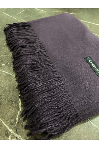 Tosbics Store Purple Cashmere Shawl