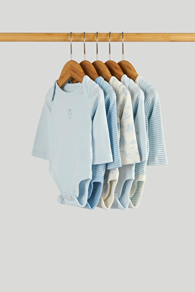 MOTHERCARE 5Li Classic Uzun Kollu Body Set