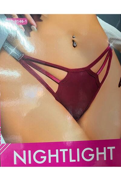 NIGHTLINGHT Alt Fantezi Bikini Kadın Esnek Alt Bikini