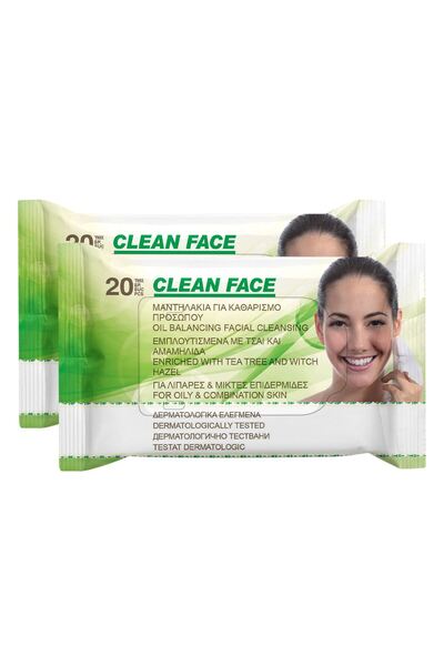 OEM Servetele Umede Demachiante cu Ceai & Hamamelis - 40buc