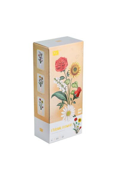 BYCEGU Lz1659 Loz Eternal Flowers Series -''Always Facing the Sun'' 568 Piece...