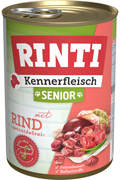 Rinti Dana Etli Konserve Yaşlı Köpek Maması 400g