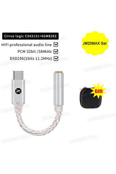 Choice JM20 MAX Set JCALLY JM20 Max Portable Code Amplifier Dual Chip CS43131...