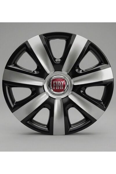 JANT Fiat Marea Uyumlu JantKapağı - 14 İnç - 1 Takım (4 adet) - Çelik görünümlü