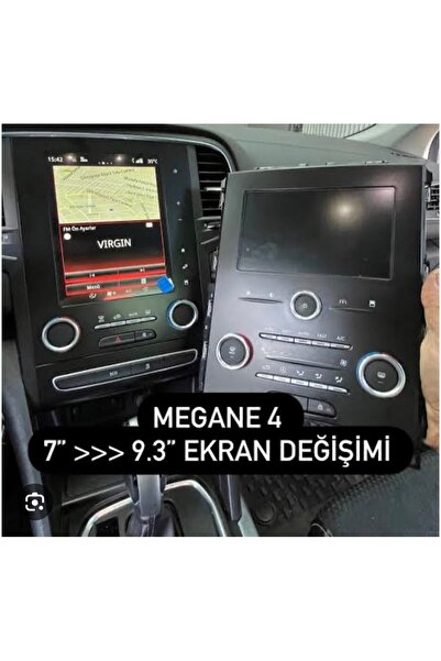Renault Megane 4 Talisaman R link 9 inç Ekran Dönüşümü