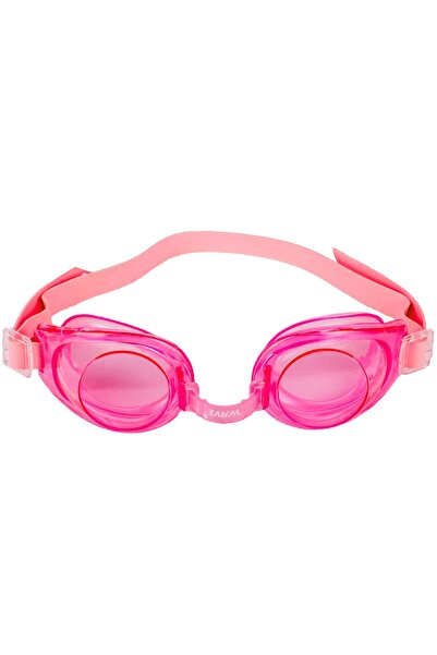 OEM Pink Silicone Swimming Goggles