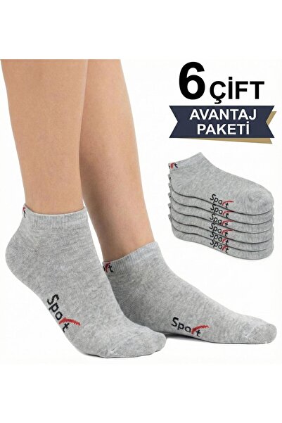 BYNDRSOCKS 6-Pack Sport Men's Booties Socks Cotton Casual Sports Socks
